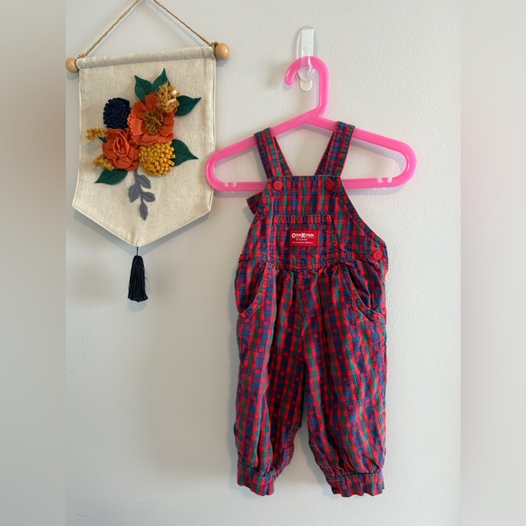 Vintage Oshkosh Apple Overalls (Made in USA) - Picture 1 of 4